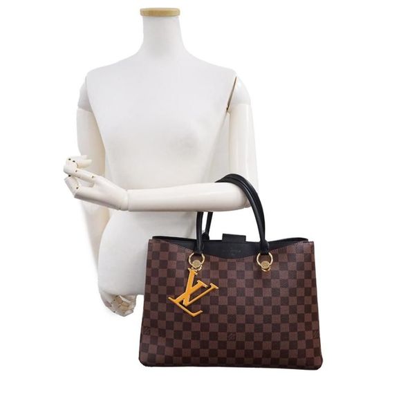 Louis Vuitton Riverside Diagonal Damier Ebene Shoulder Bag - Picture 9 of 11